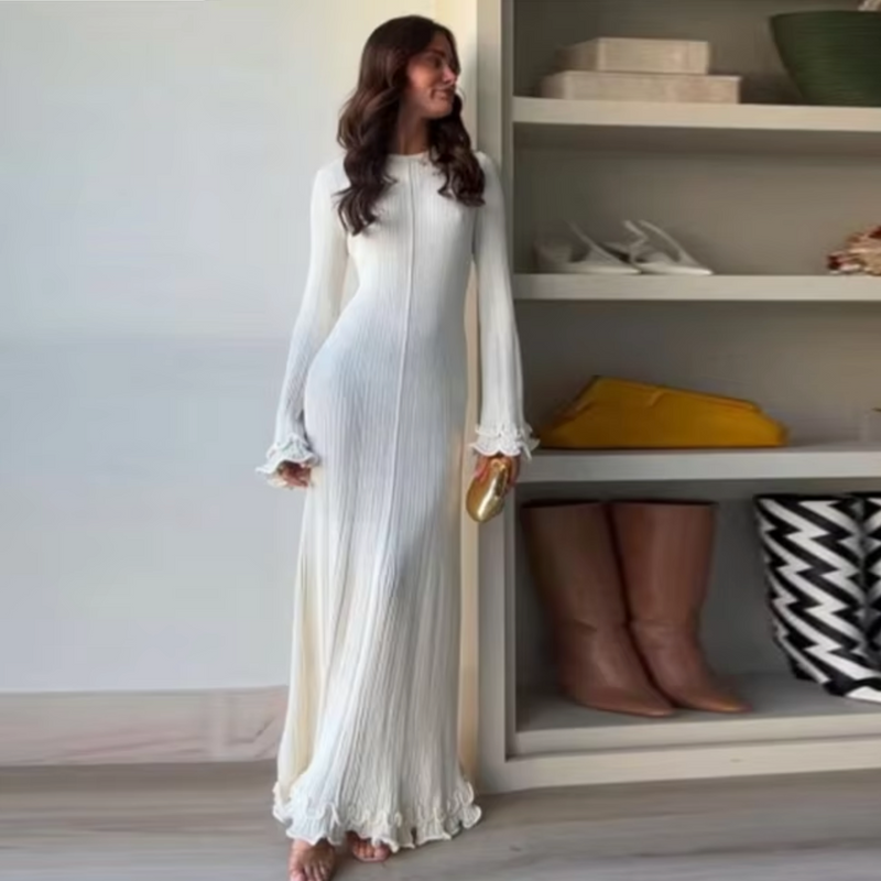 A Vintage Style Dress with Delicate Timeless Details
