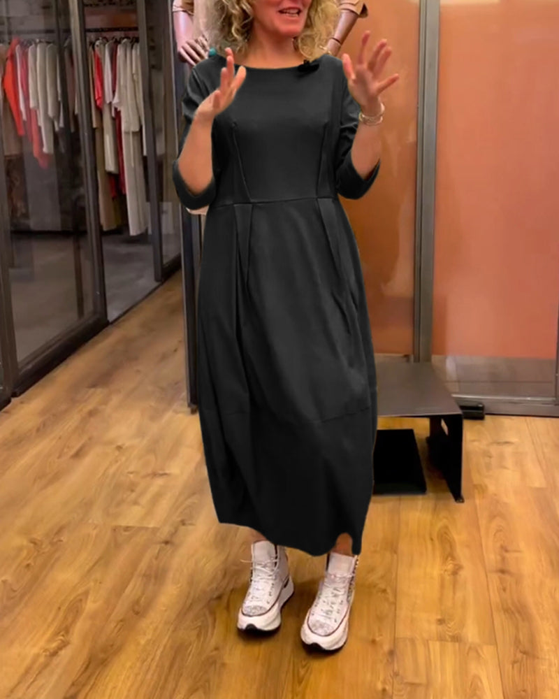 A Vintage Style Dress with Delicate Timeless Details