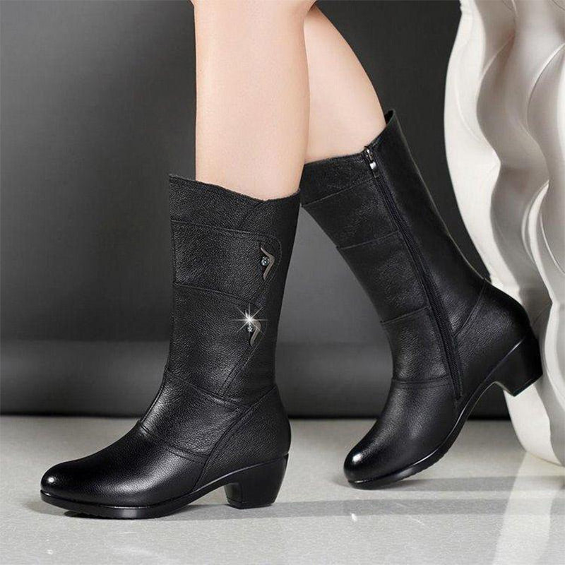 Classic Orthopedic Boots with Timeless Style