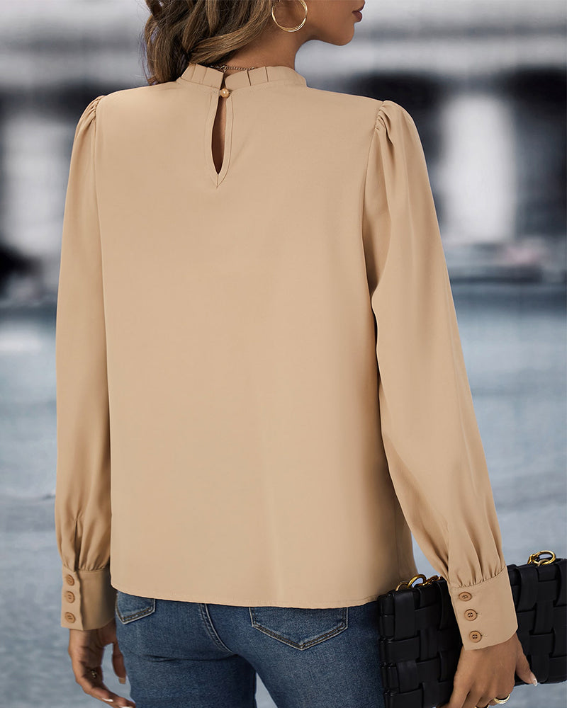Gracefully Styled Blouse for Any Occasion