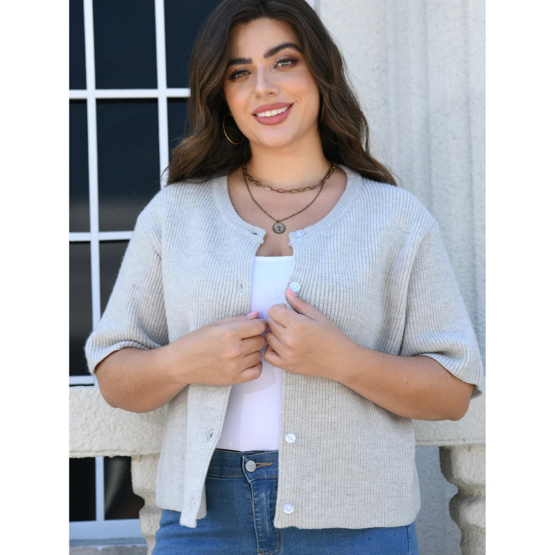 Classic Vintage Cardigan with a Flattering Fit