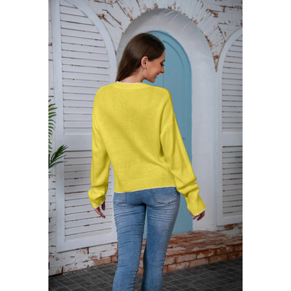 Beautifully Balanced Sweater with Timeless Character