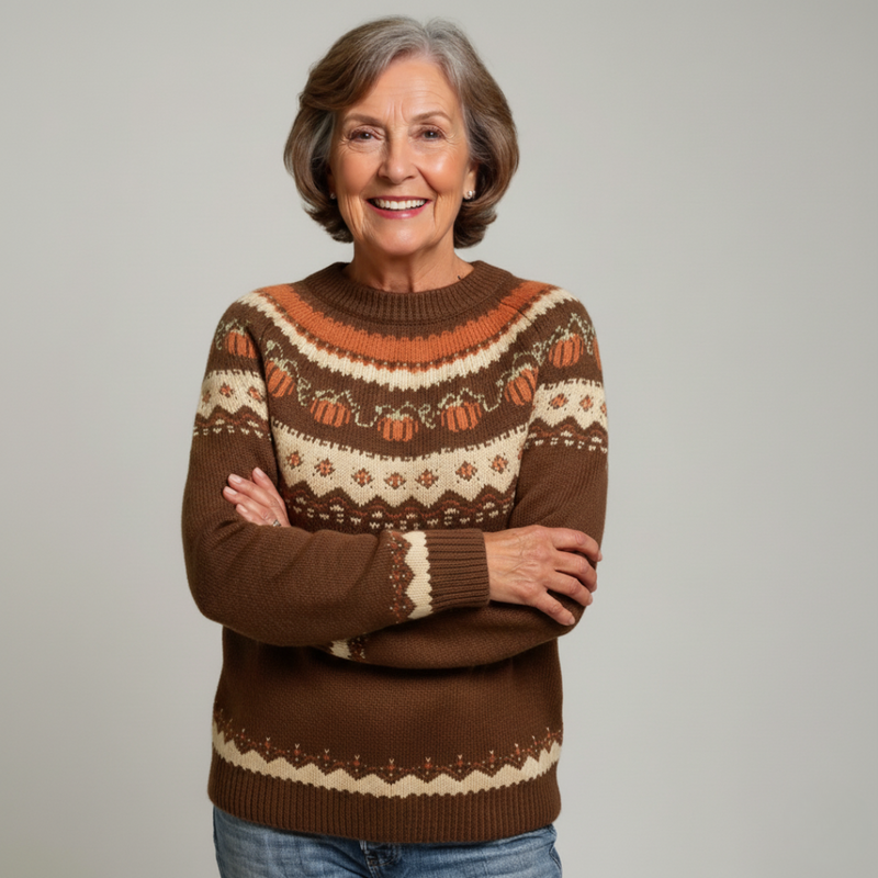 Well Tailored Sweater with a Graceful Silhouette