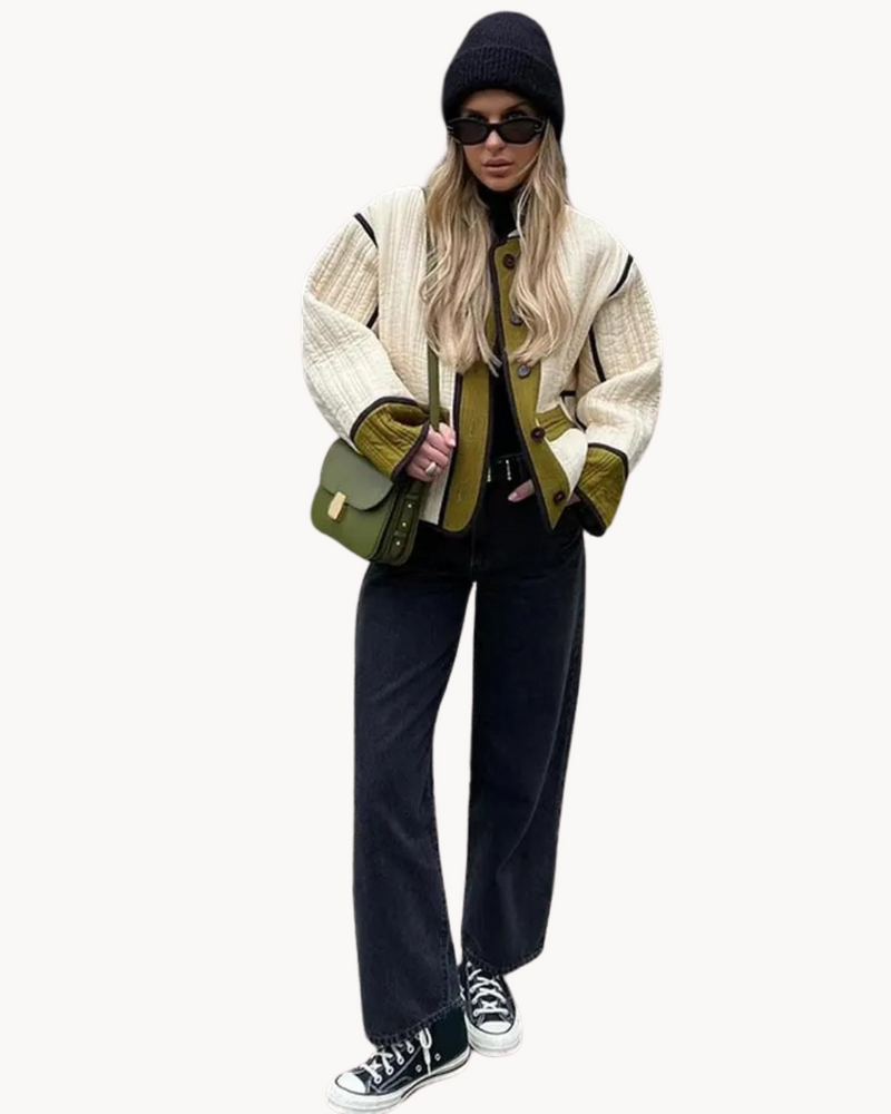 A Vintage Style Jacket with Delicate Timeless Details