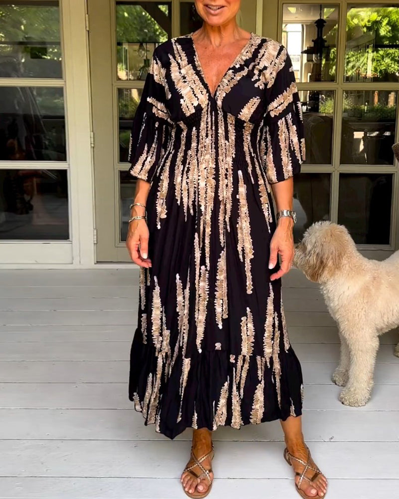 Classic Vintage Dress with a Flattering Fit