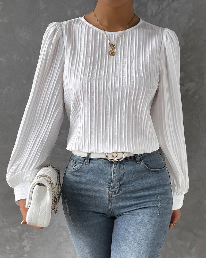Vintage Inspired Blouse with a Contemporary Edge