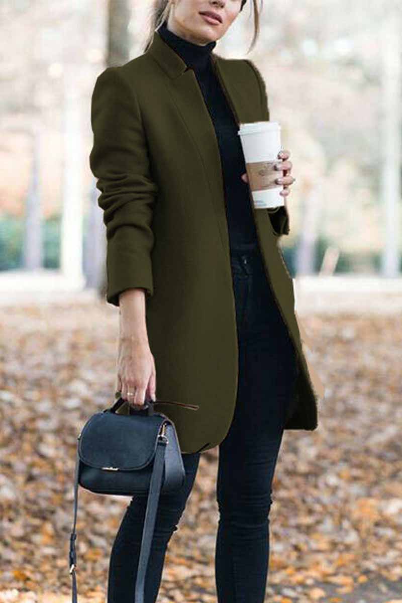 Sophisticated Coat with a Clean Classic Look
