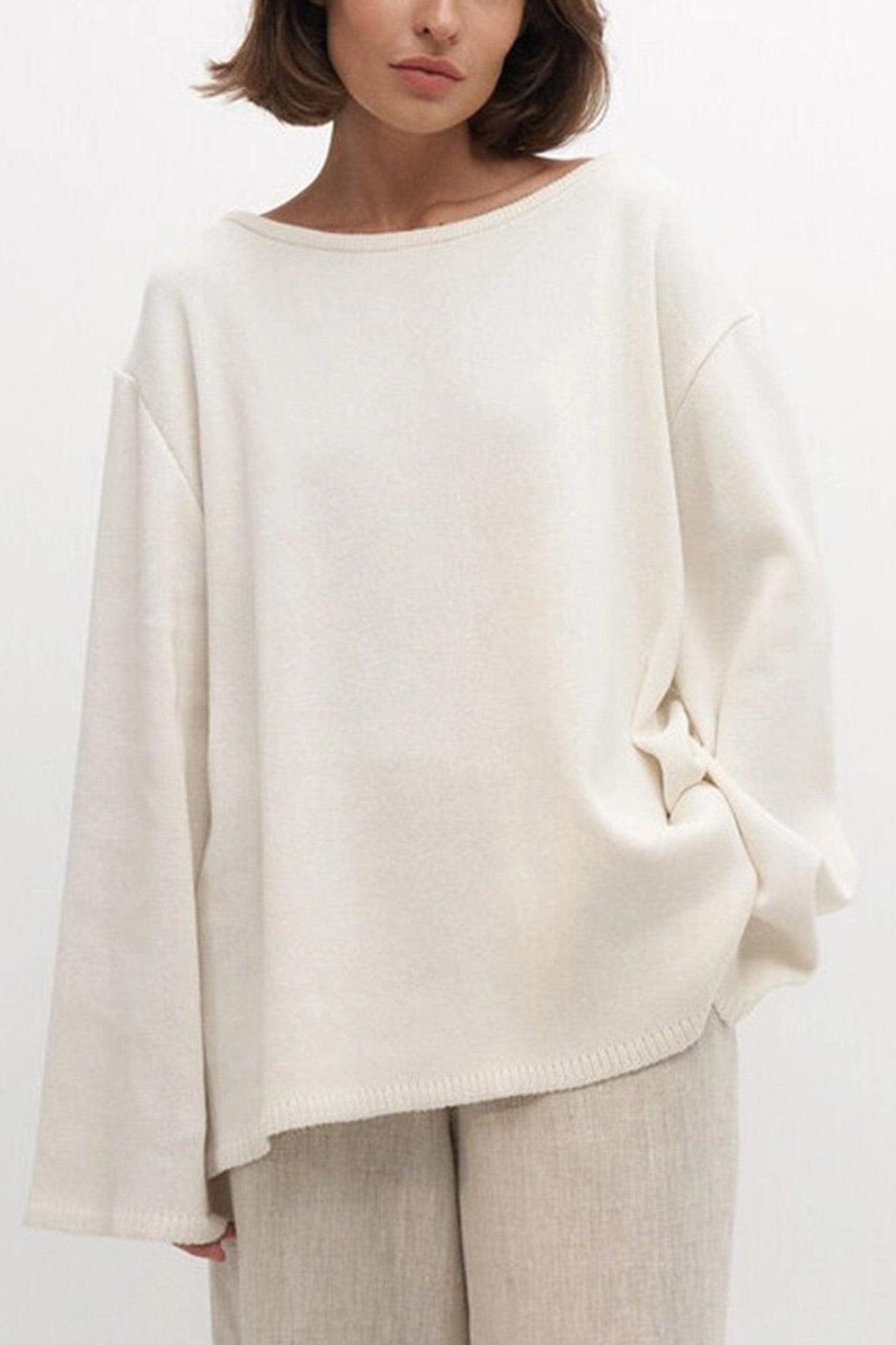 Beautifully Finished Sweater in a Timeless Design