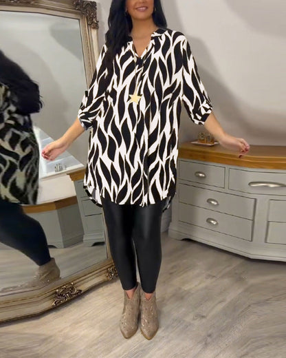Classic Vintage Blouse with a Flattering Fit