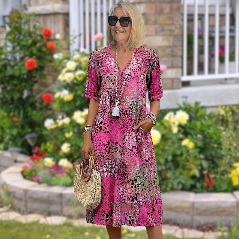 A Vintage Style Dress with Delicate Timeless Details