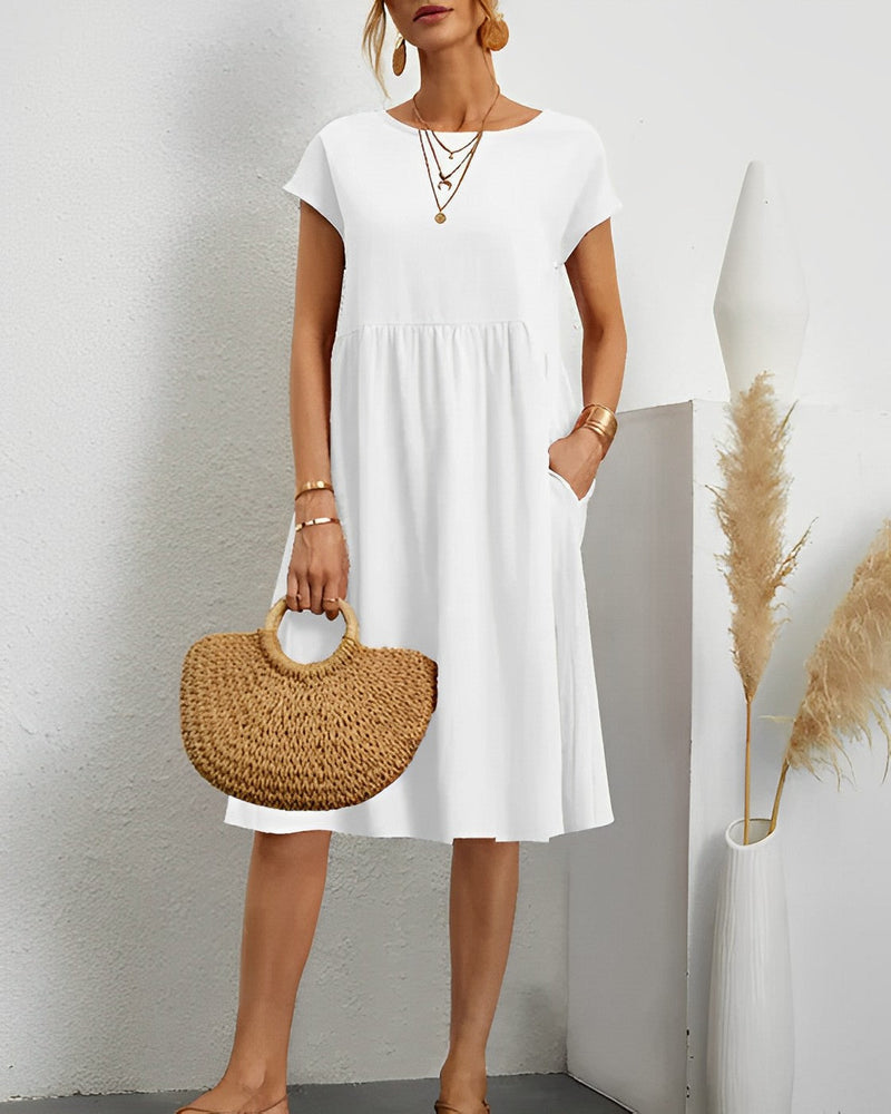 A Vintage Style Dress with Delicate Timeless Details