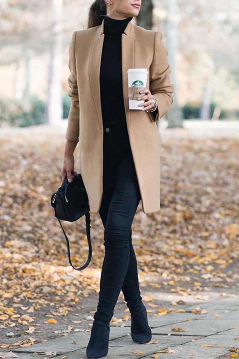 Sophisticated Coat with a Clean Classic Look