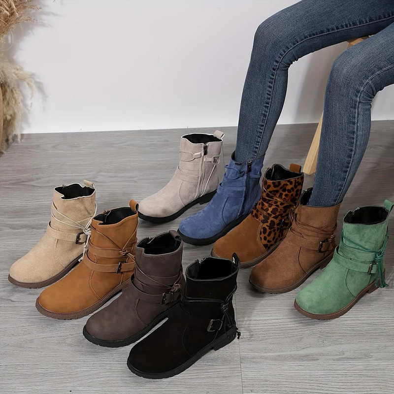 Classic Orthopedic Boots with Timeless Style