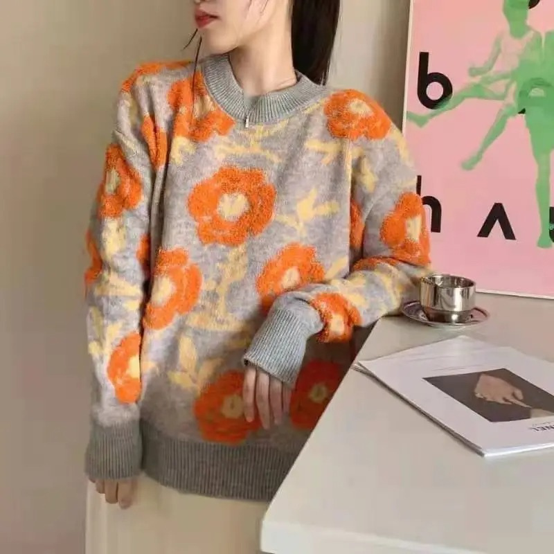 A Vintage Style Sweater with Delicate Timeless Details