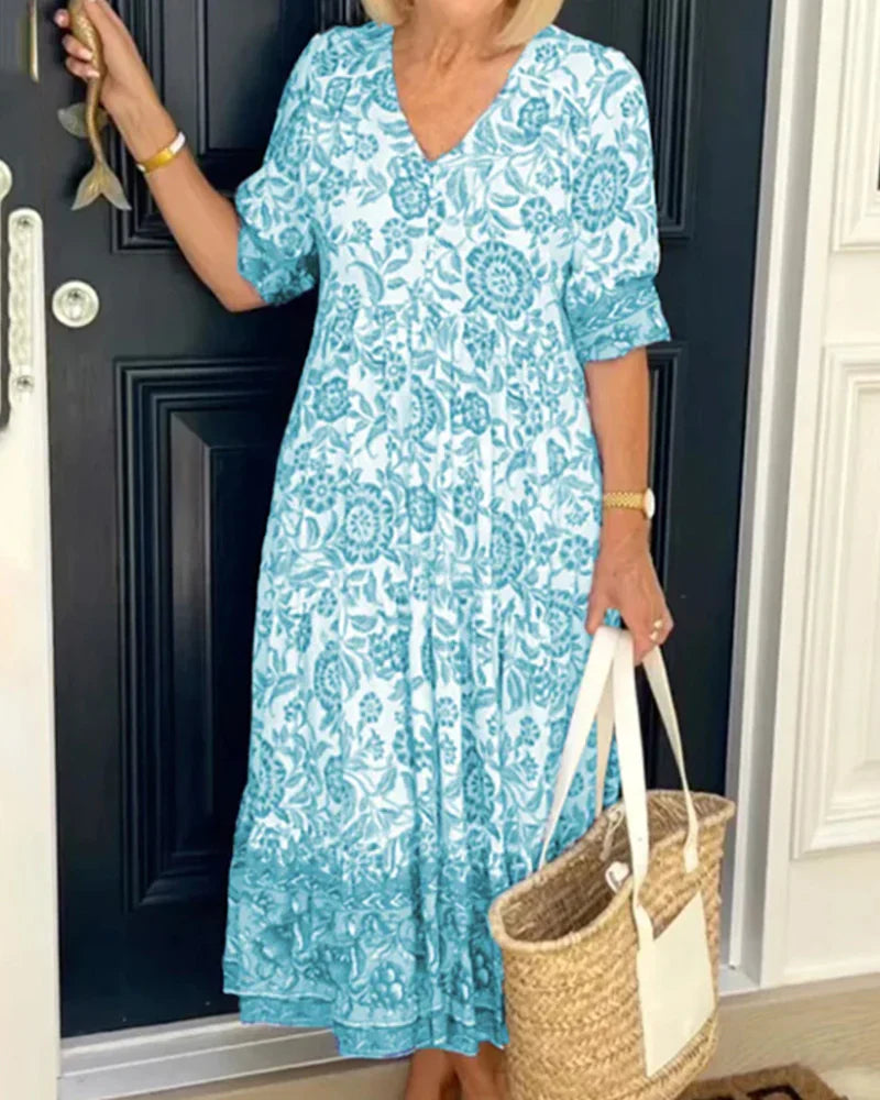 A Vintage Style Dress with Delicate Timeless Details
