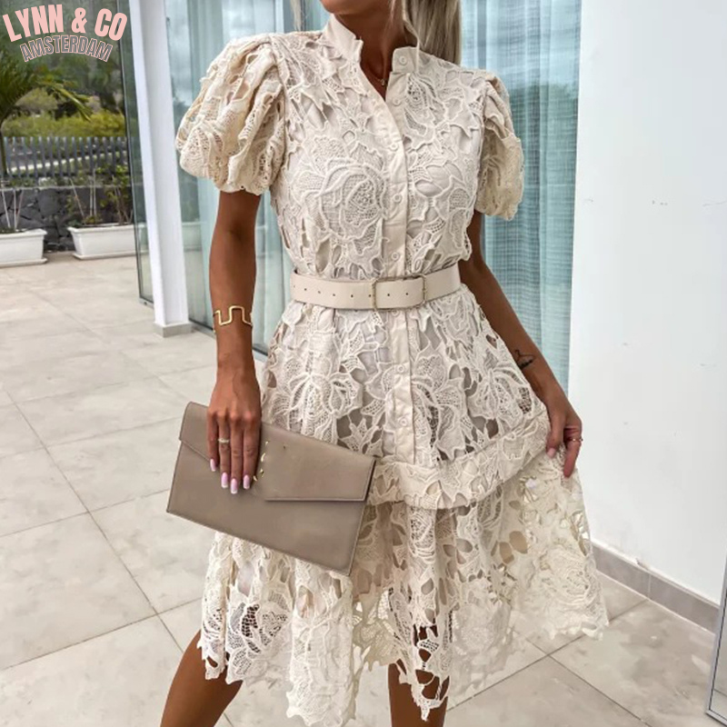 A Vintage Style Dress with Delicate Timeless Details