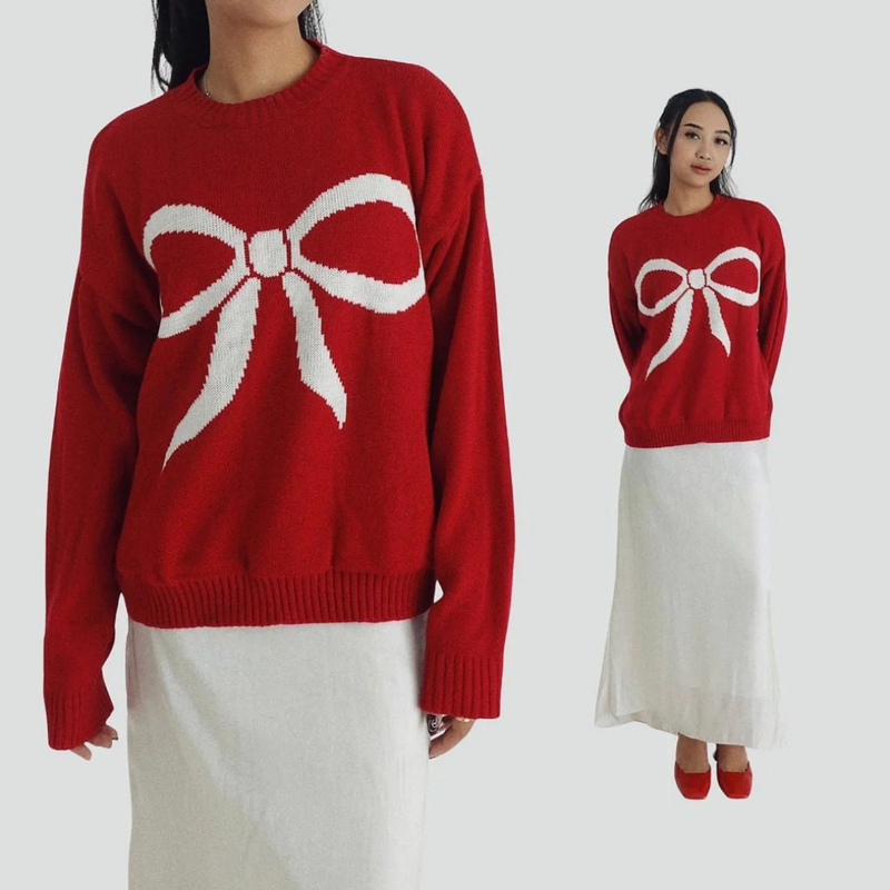 Vintage Inspired Sweater with a Contemporary Edge