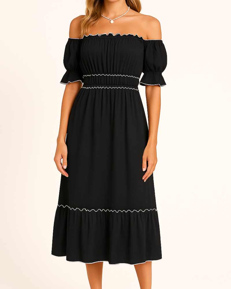 Effortlessly Elegant Dress with a Timeless Design