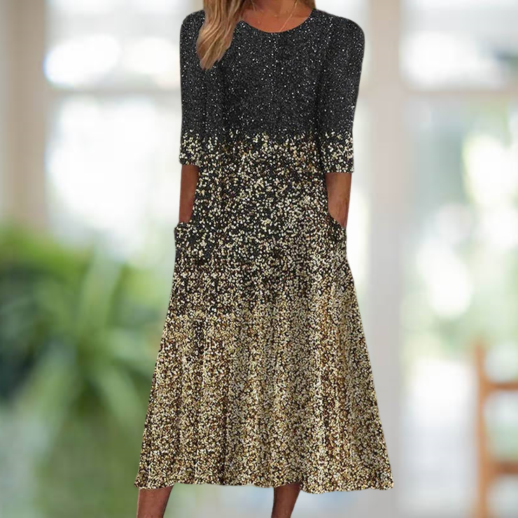 Elegantly Styled Dress for Everyday Wear