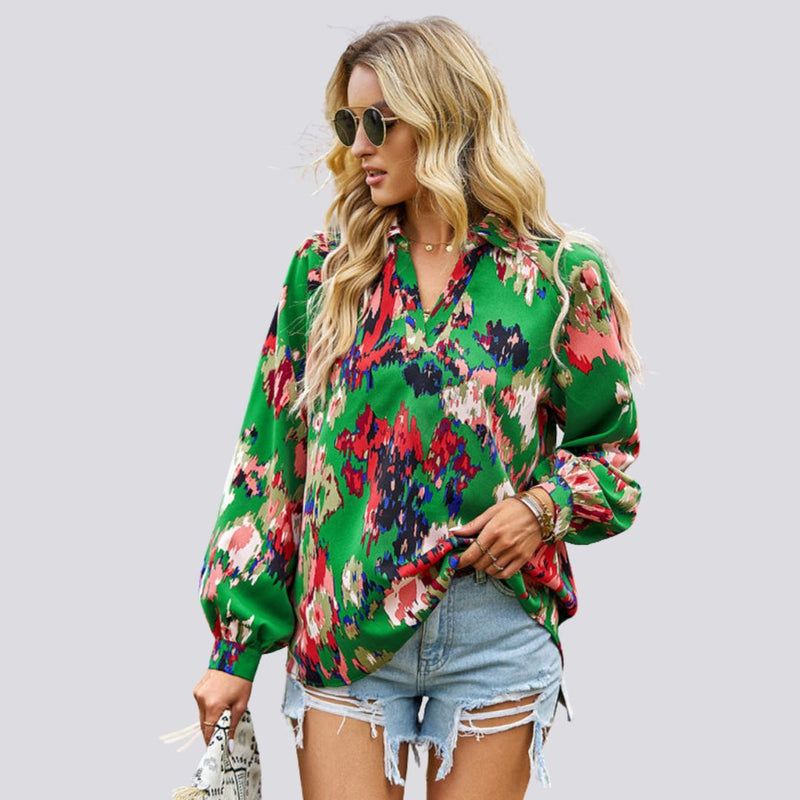 Vintage Inspired Blouse with a Contemporary Edge