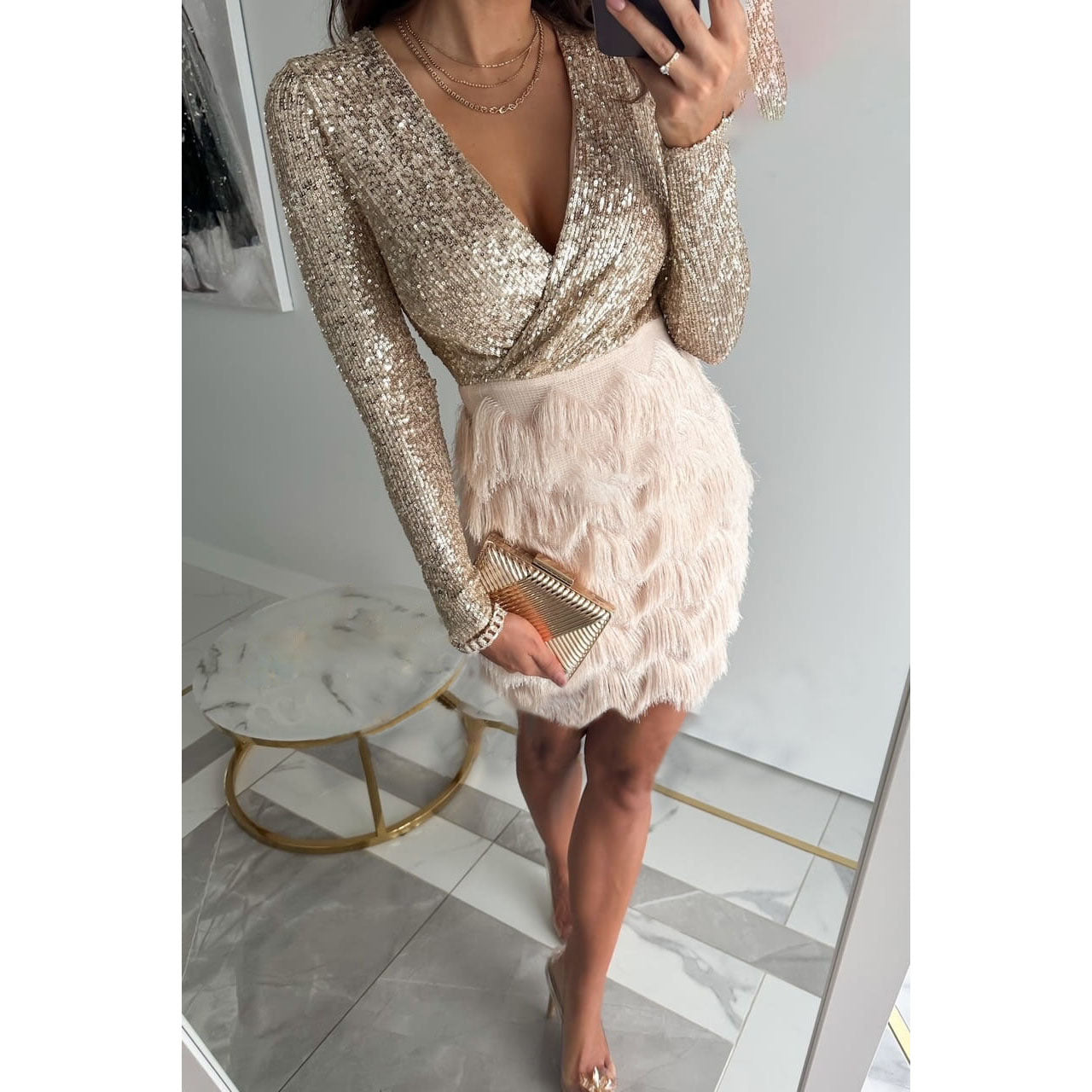 Elegantly Styled Dress for Everyday Wear