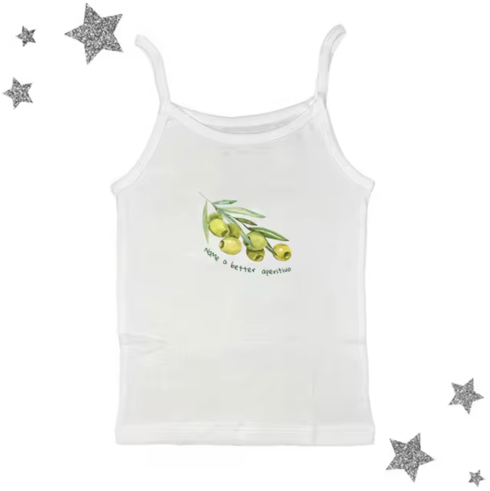 White Sleeveless