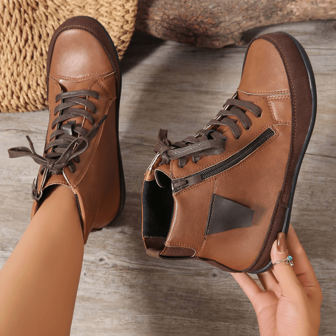 Chic Orthopedic Boots with Unique Design