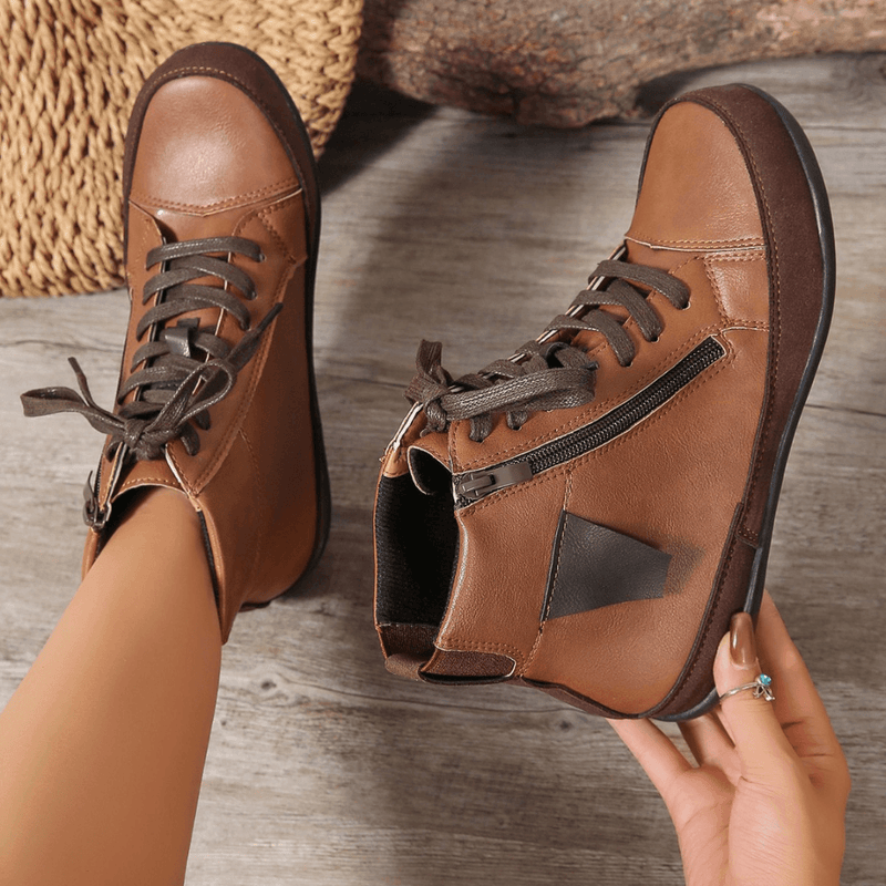 Chic Orthopedic Boots with Unique Design