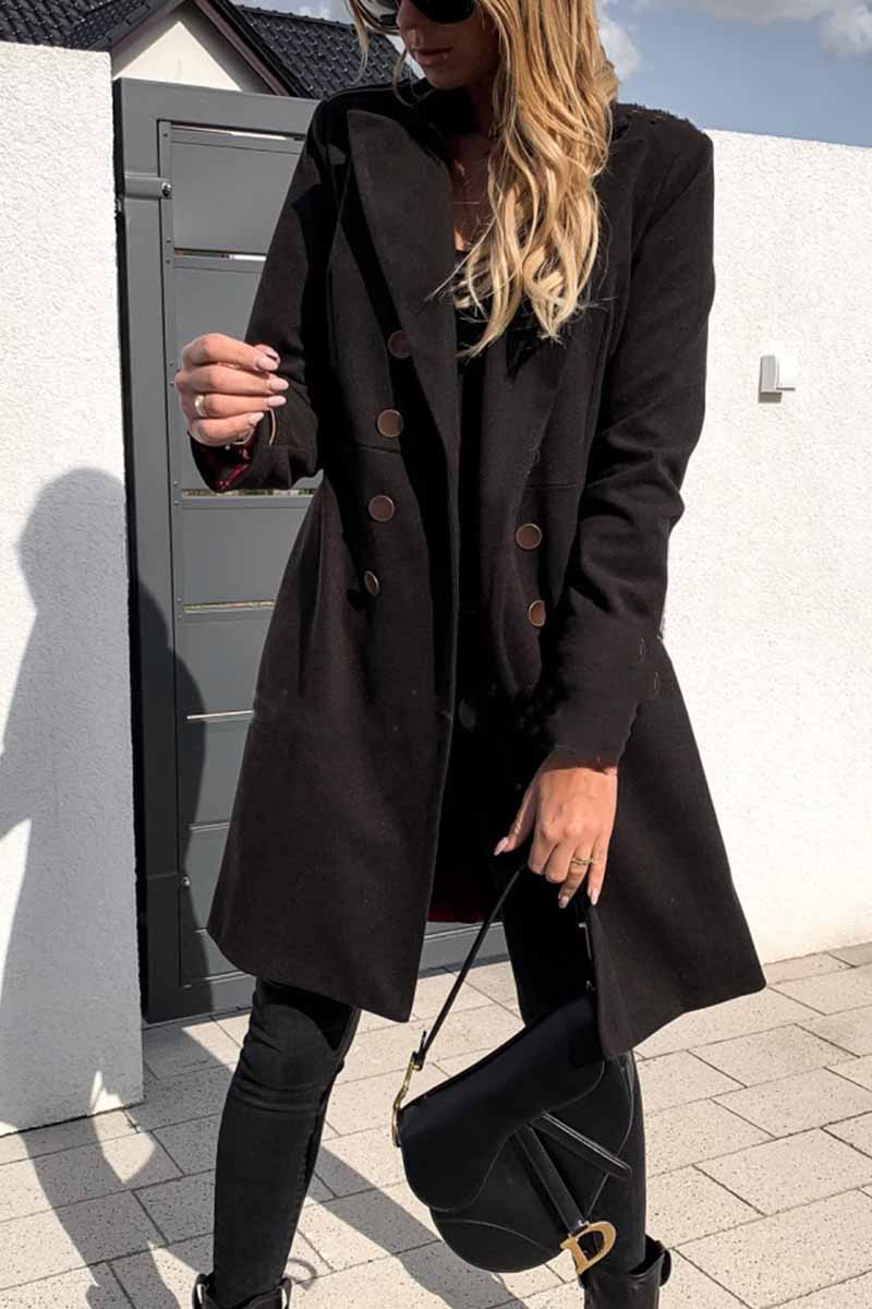 A Vintage Style Coat with Delicate Timeless Details