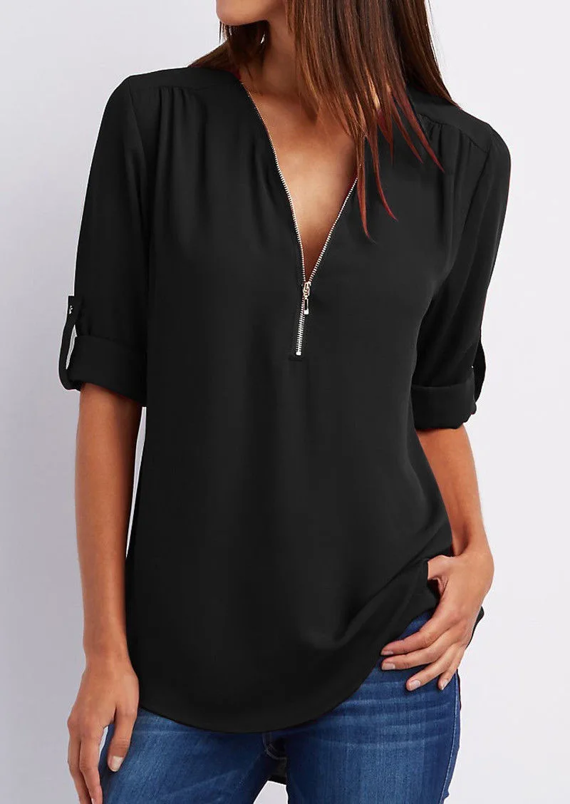 Beautifully Finished Blouse in a Timeless Design