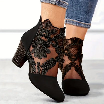 Vintage Inspired Orthopedic Pumps
