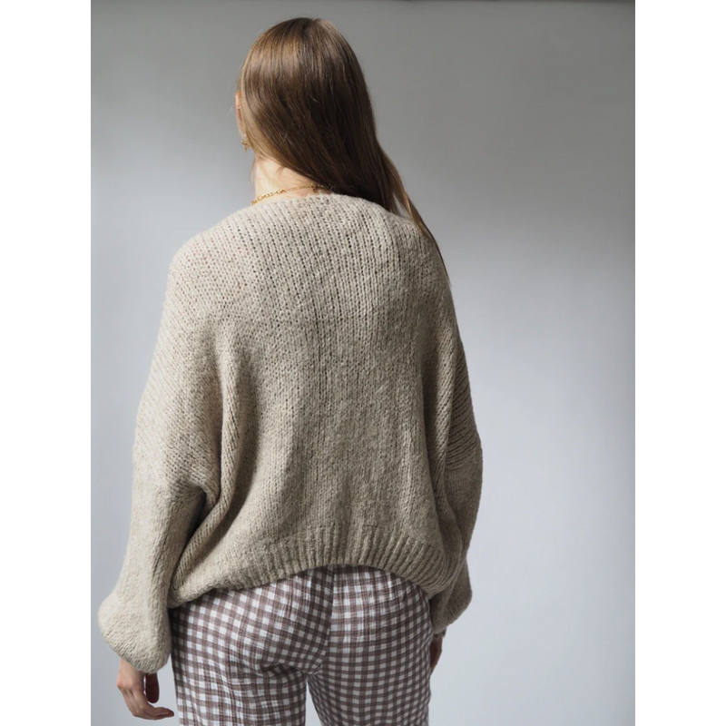 Classic Vintage Cardigan with a Flattering Fit
