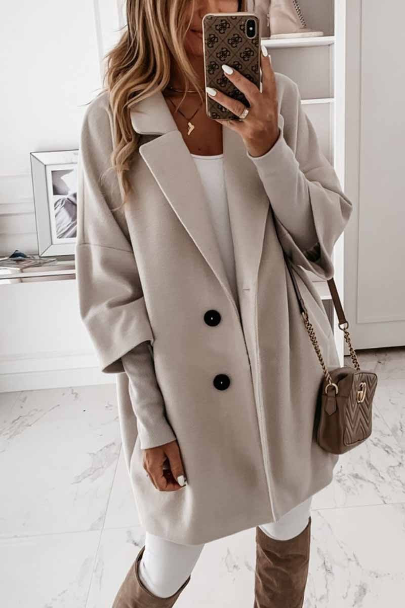 Classic Vintage Coat with a Flattering Fit