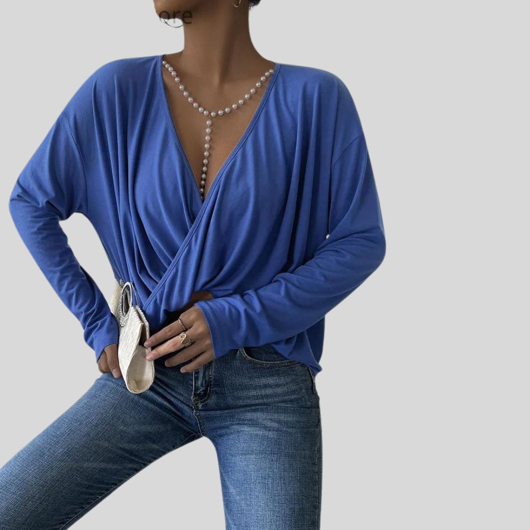 Gracefully Styled Blouse for Any Occasion