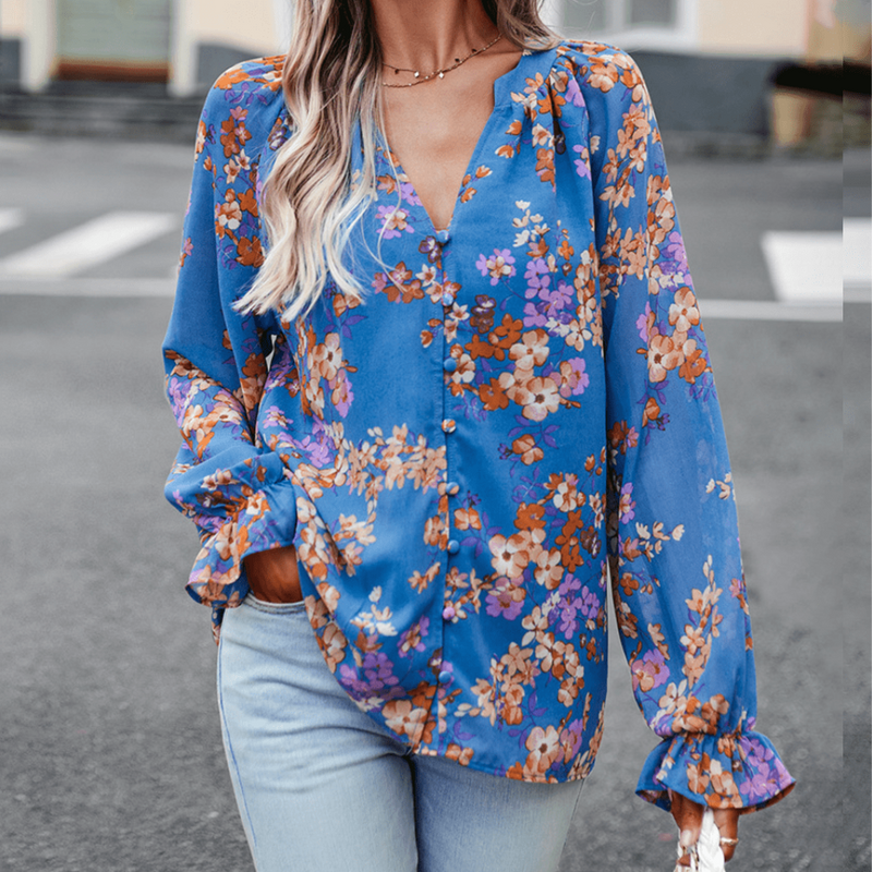 Vintage Inspired Blouse with a Contemporary Edge