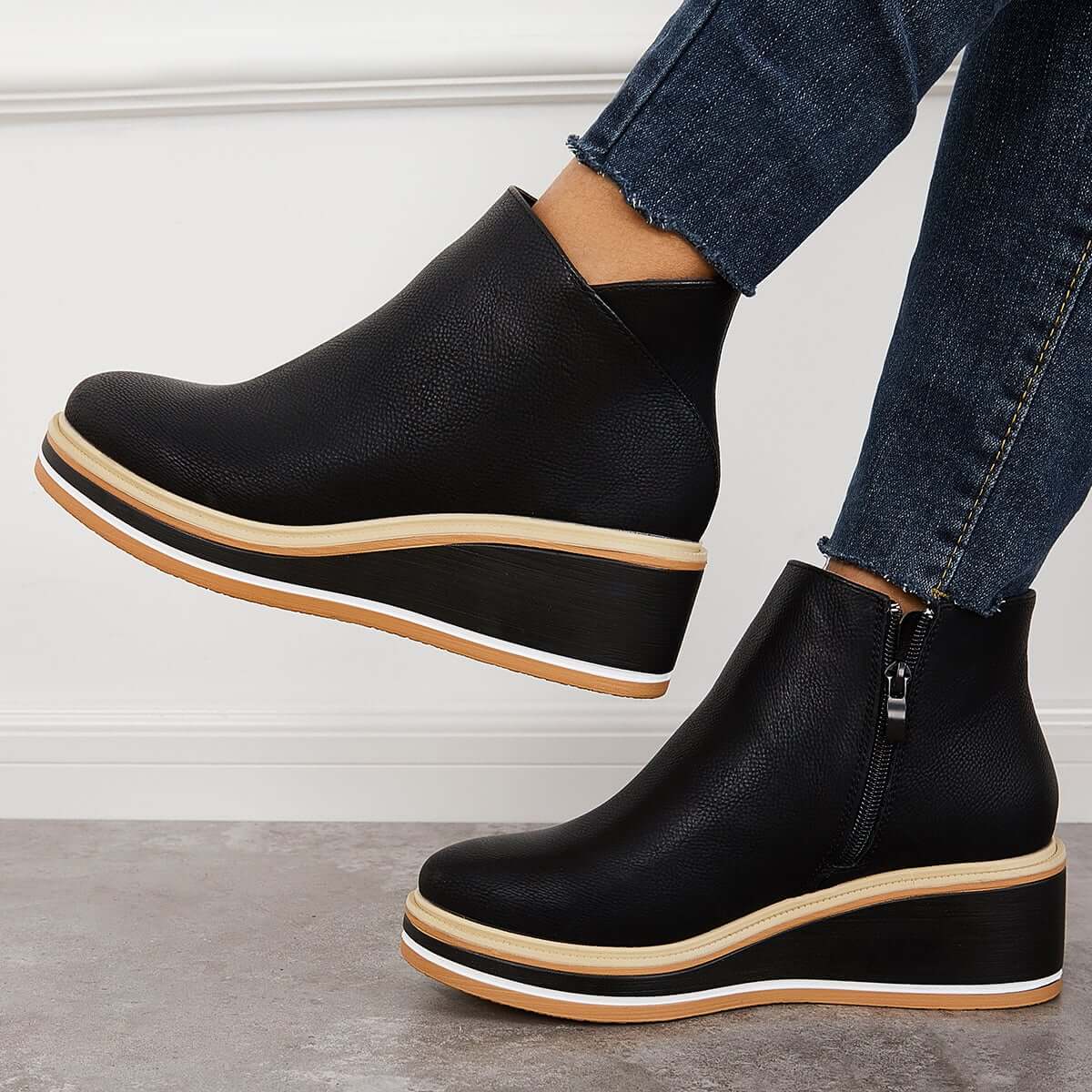 Chic Orthopedic Boots with Unique Design