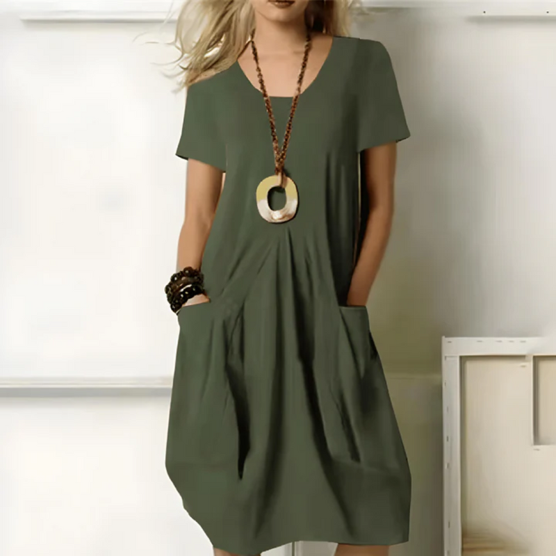 A Vintage Style Dress with Delicate Timeless Details