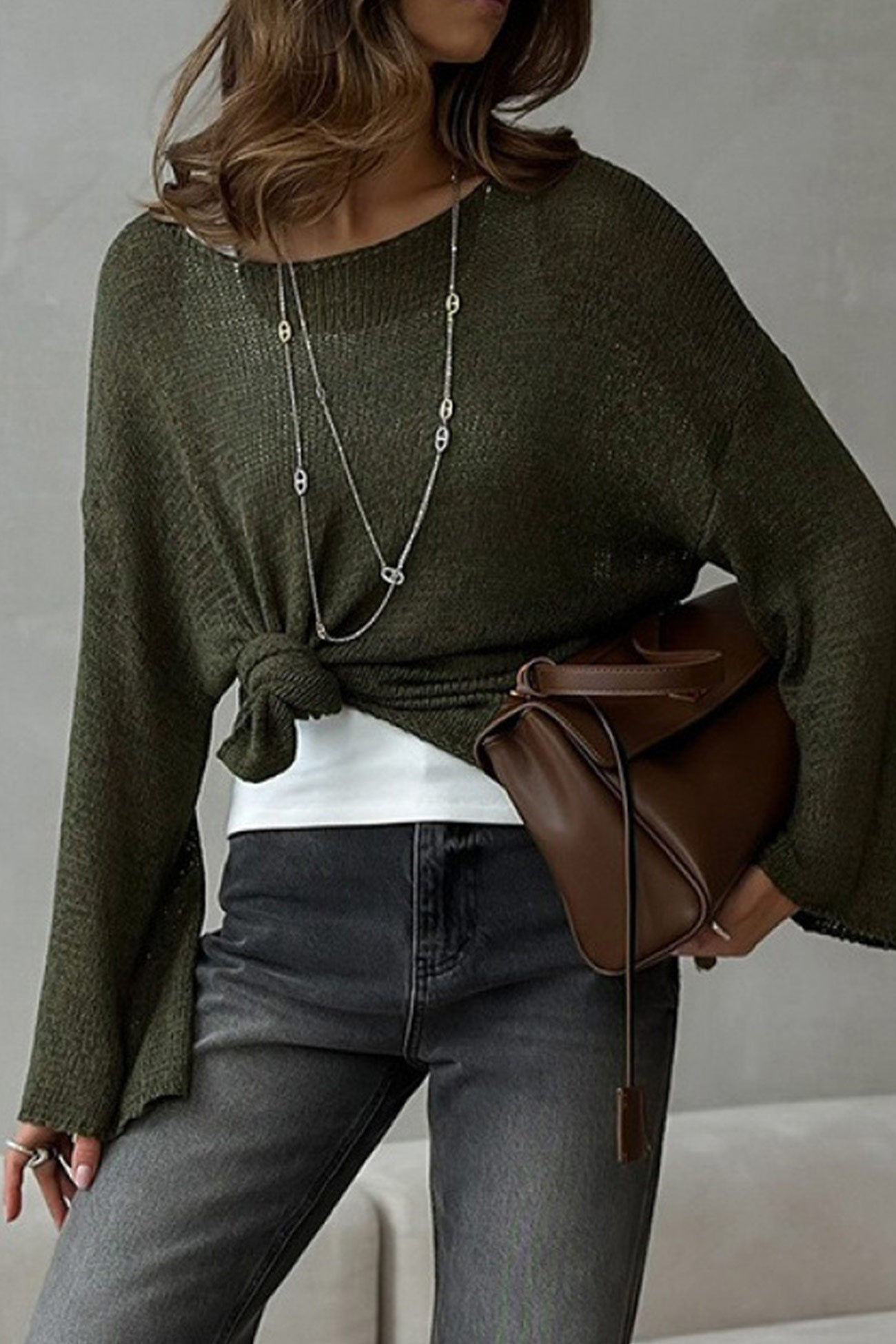 Gracefully Styled Sweater for Any Occasion
