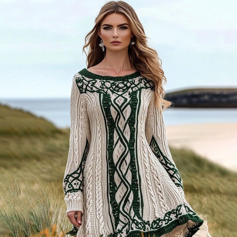 Ajaton vintage-tyyli Villapaita