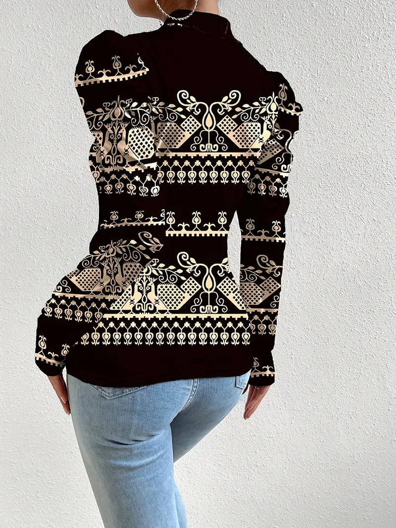 Beautifully Balanced Blouse with Timeless Character