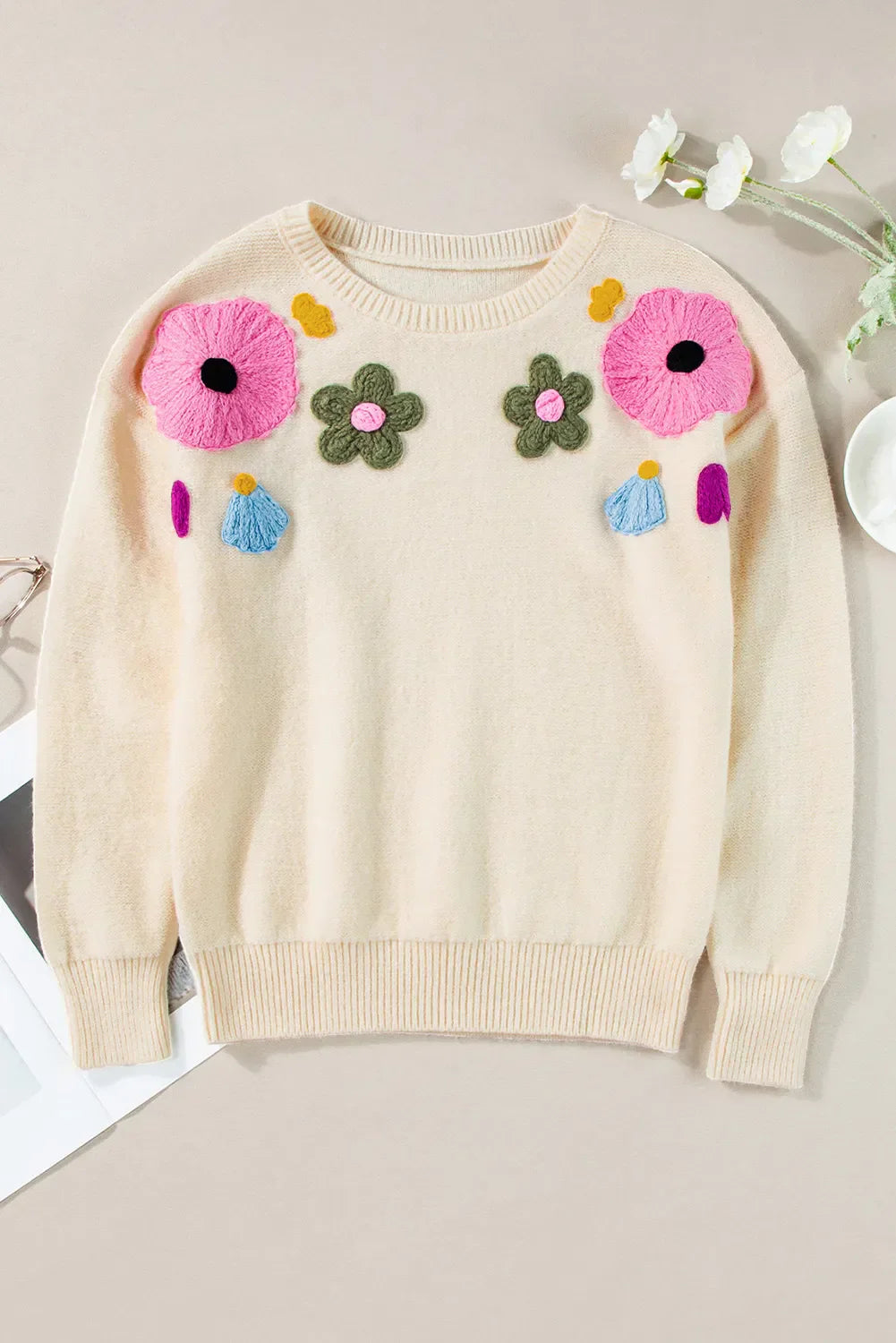 Beautifully Finished Sweater in a Timeless Design