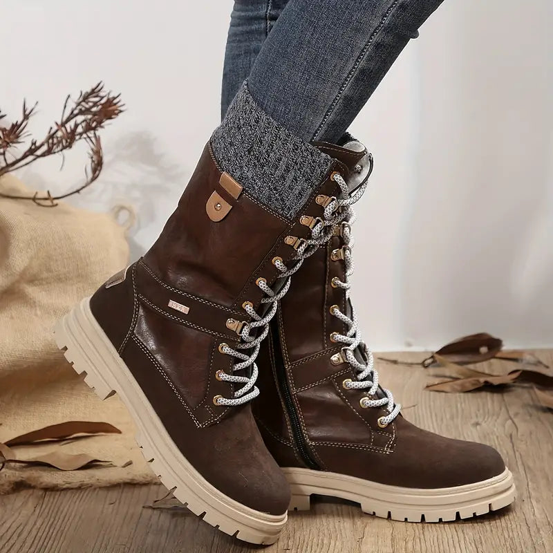 Chic Orthopedic Boots with Unique Design