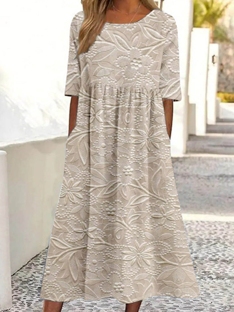 Kauniisti valmistettu Mekko