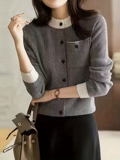 A Vintage Style Cardigan with Delicate Timeless Details