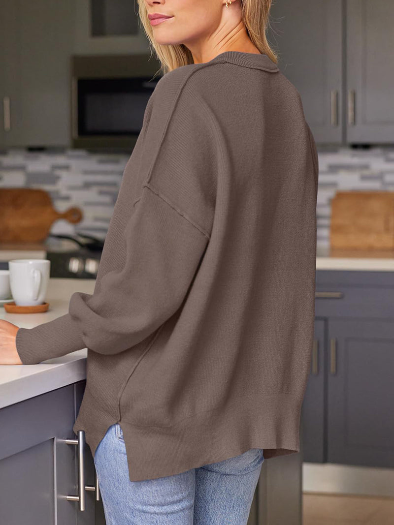 Well Tailored Sweater with a Graceful Silhouette