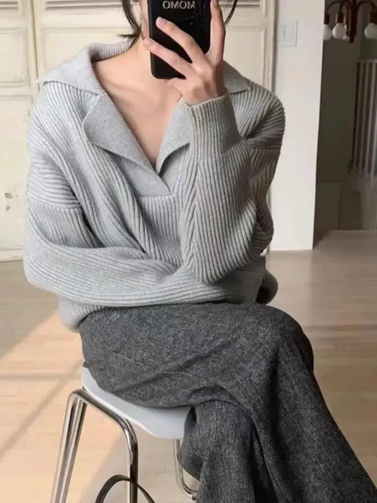 Harkitusti suunniteltu Villapaita