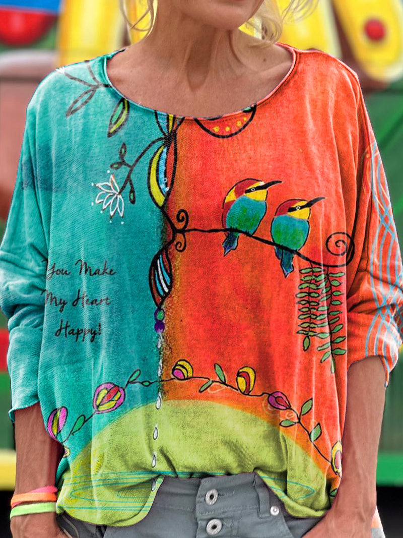 Sulokkaasti suunniteltu T-Paita