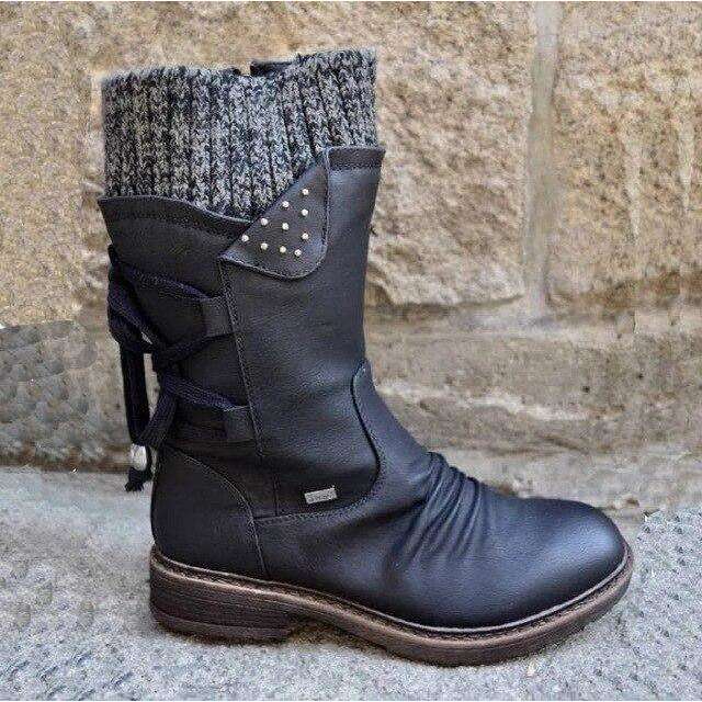 Chic Orthopedic Boots with Unique Design