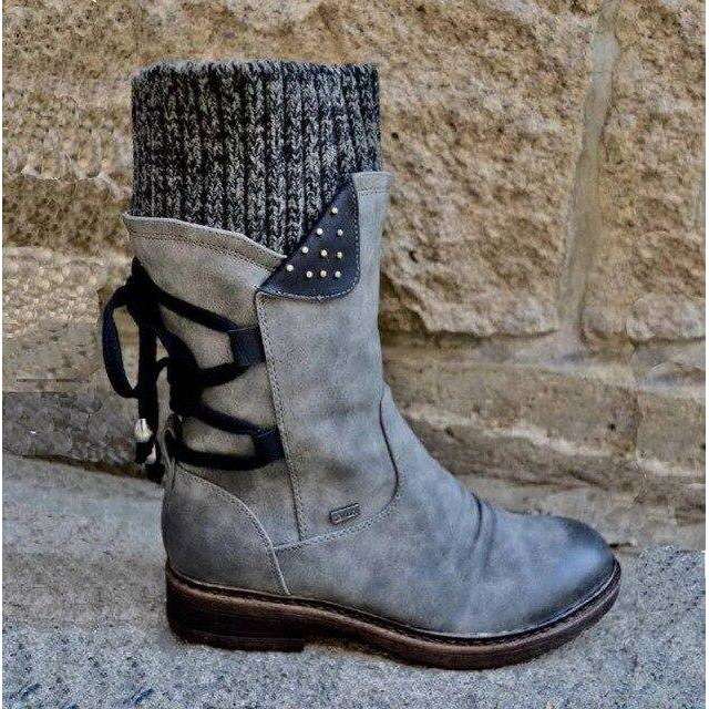 Chic Orthopedic Boots with Unique Design