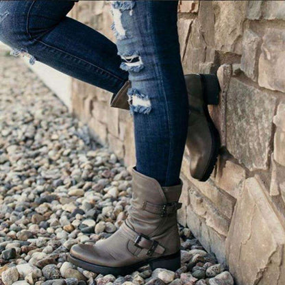 Vintage Inspired Orthopedic Boots